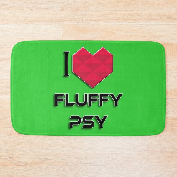 Item preview, I Love Fluffy Psy - Red designed and sold by NoMatterLab.