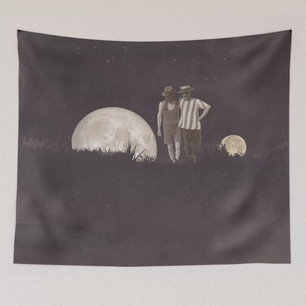 Item preview, Moon on a Meadow Dream Surreal Vintage Photography 1920's designed and sold by Anna Lemos.