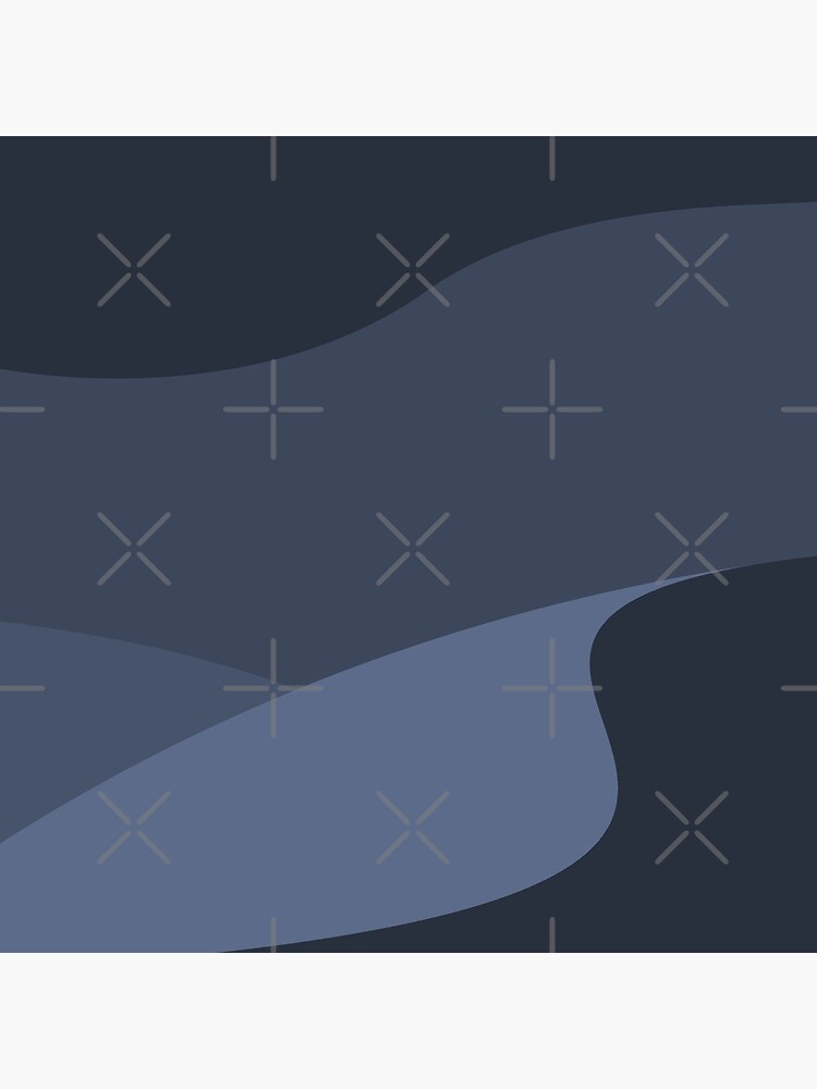 Minimalist Desert at Night by RyanDraws
