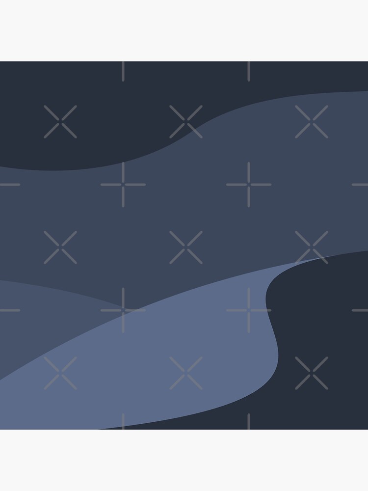 Minimalist Desert at Night by RyanDraws