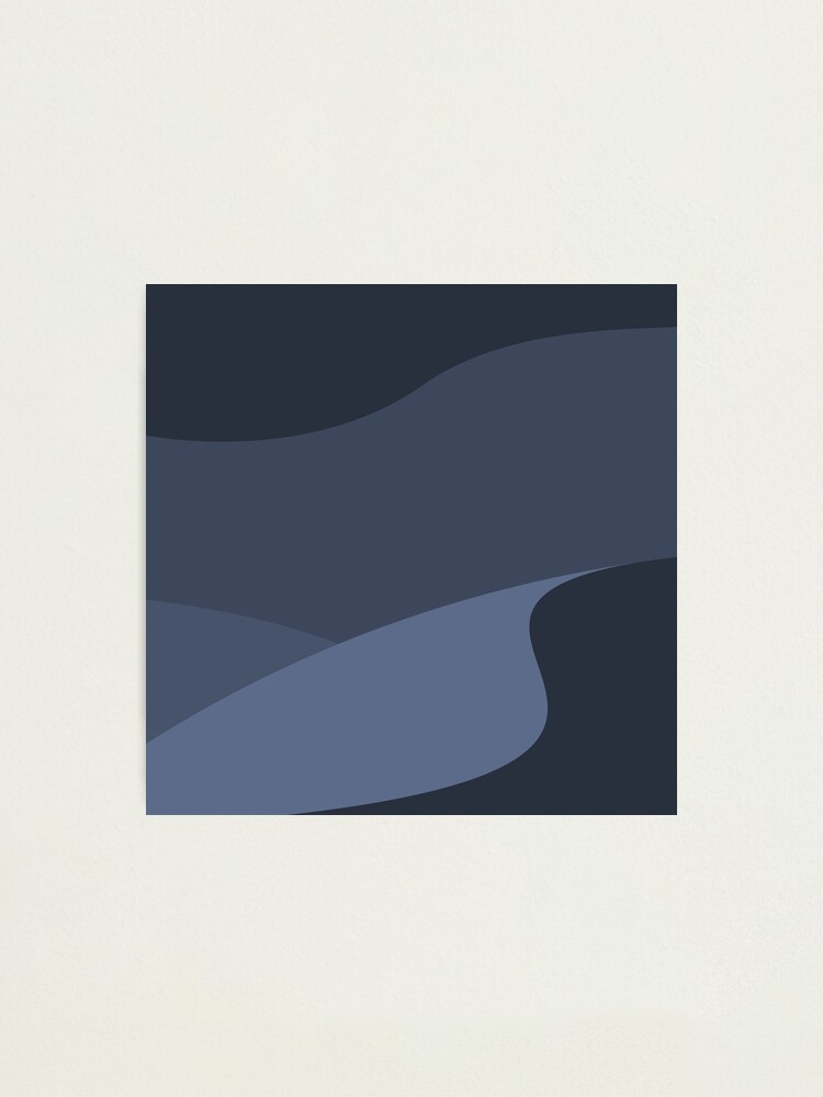 Alternate view of Minimalist Desert at Night Photographic Print