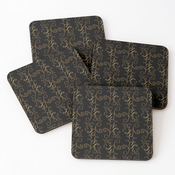Item preview, Pattern black and gold designed and sold by LokittyLevi.