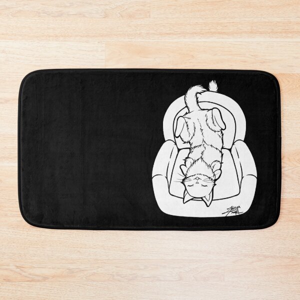 Item preview, Cute Couch Potato Cat Illustration designed and sold by ZaryaKiqo.