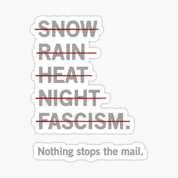 Save USPS Sticker