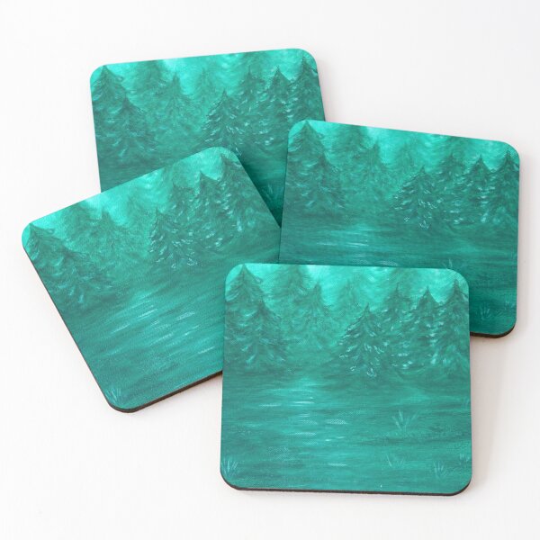 Item preview, Green woods painting designed and sold by Misschemical.