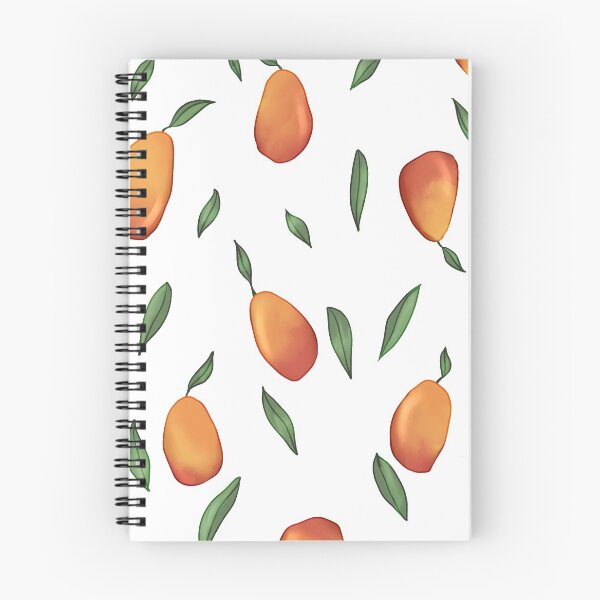 Item preview, Tropical Mango Pattern any color background designed and sold by DrawnbyHan.