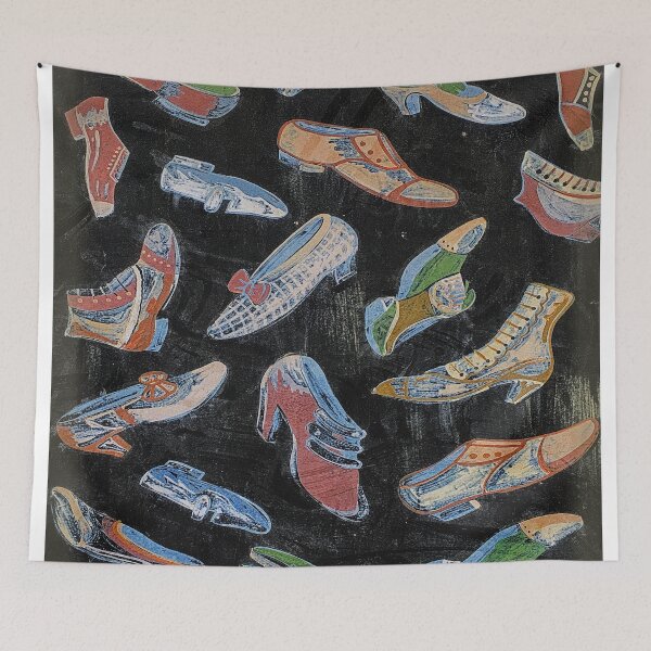 Item preview, vintage shoe ad designed and sold by Val Goretsky.