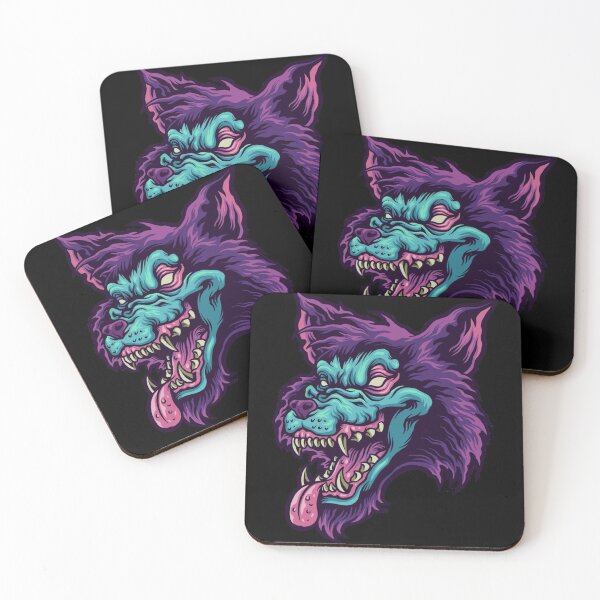 Item preview, zombie wolf head shirt masks sticker mask T-Shirt designed and sold by zugharo2019.