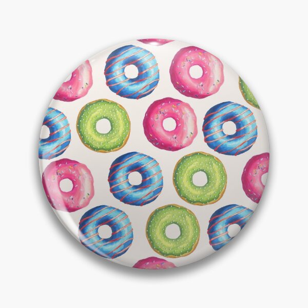 Aperçu de l'œuvre Délicieux modèle de beignets glacés # 2 créée et vendue par CLPDesignLab.