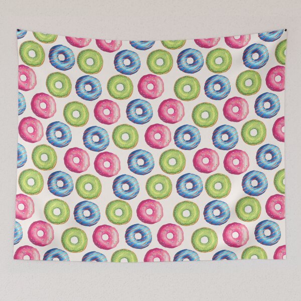 Item preview, Delicious Glazed Donuts Pattern #2 designed and sold by CLPDesignLab.