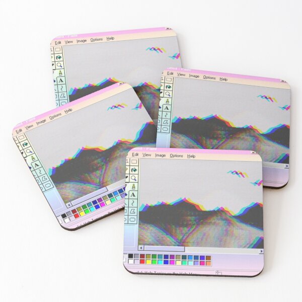 Item preview, Windows 98 Paint Aesthetic designed and sold by Groovy-Art.