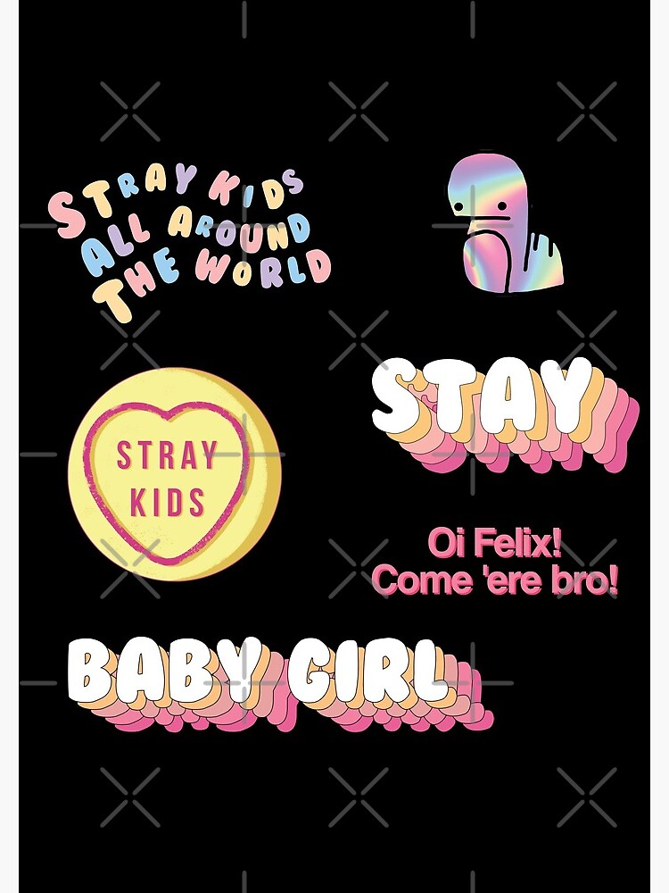 STRAY KIDS - Stay Quote Text PASTEL RAINBOW Backpack for Sale by  SugarSaint