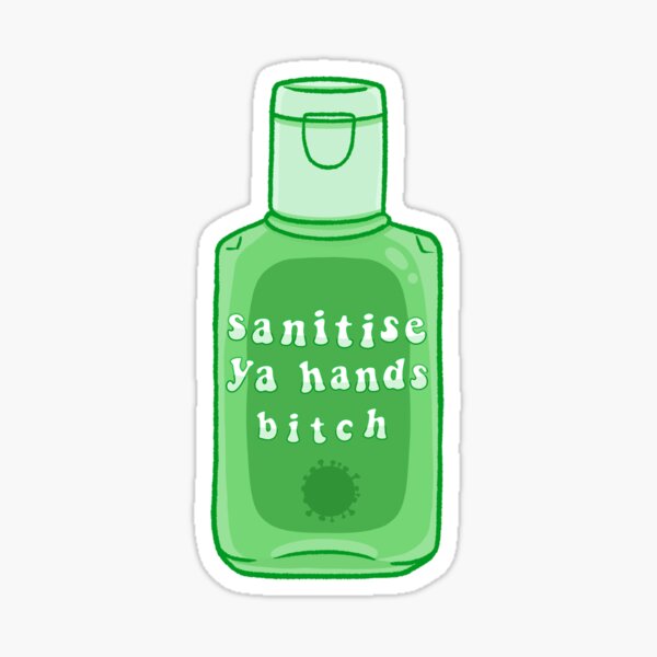 Item preview, Sanitise Your Hands designed and sold by Drawingvild.