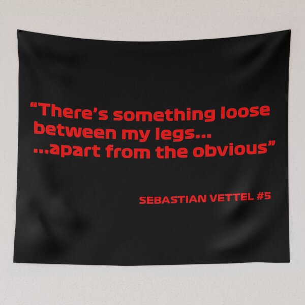 Item preview, Something loose between my legs - Vettel designed and sold by andreanastasio.