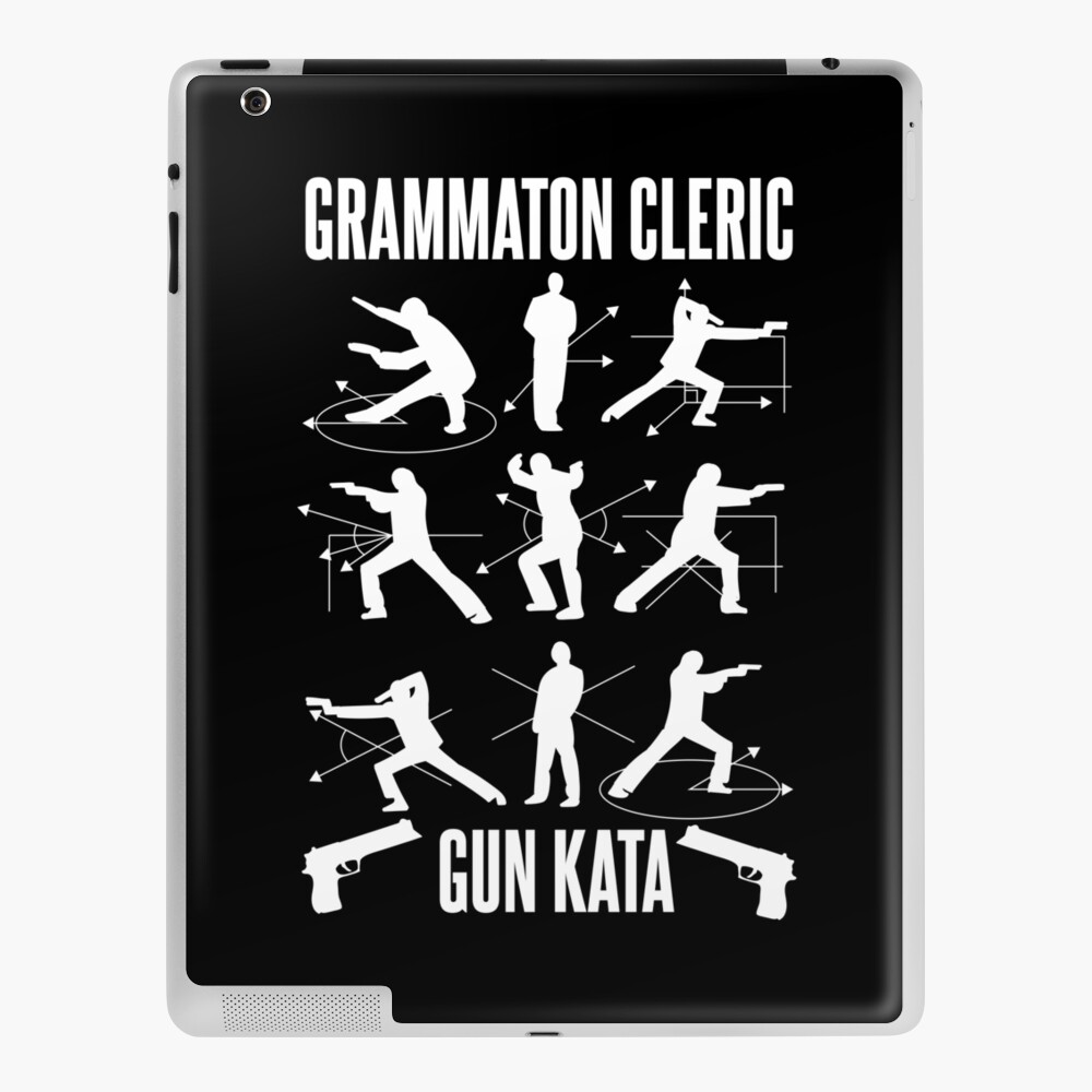 Grammaton Cleric Preston Gun Kata Essential T-Shirt for Sale by McPod