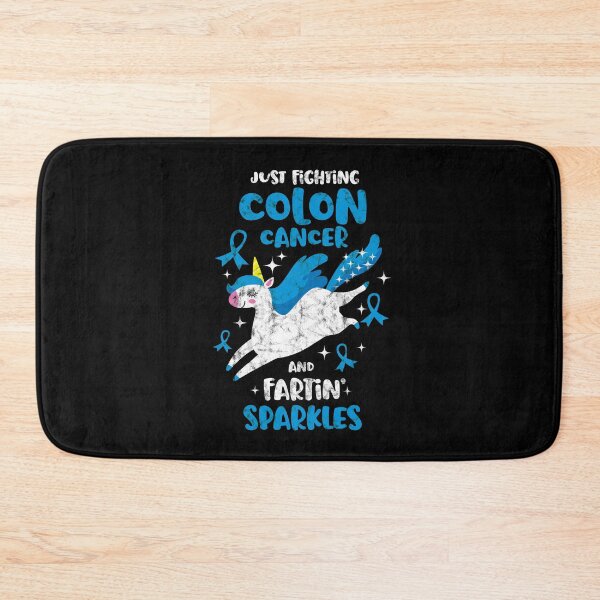 Item preview, Fighting Colon Cancer Farting Sparkles Unicorn | Distressed designed and sold by ZubbaZooba.
