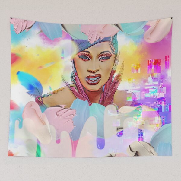 Item preview, Rap Queen Cardi B Artwork designed and sold by FetcuAnca.