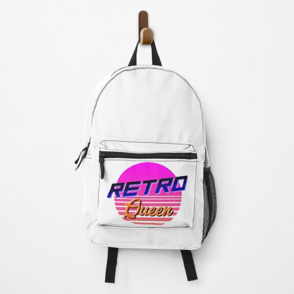 Item preview, Retro Queen Synthwave Outrun Sunset designed and sold by LauraBarnesArt.