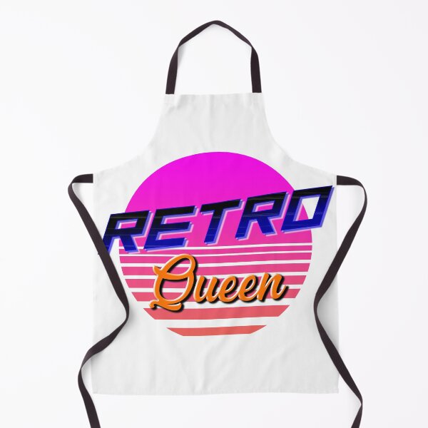 Artikelvorschau, Retro Queen Synthwave Outrun Sonnenuntergang entworfen und verkauft von LauraBarnesArt.