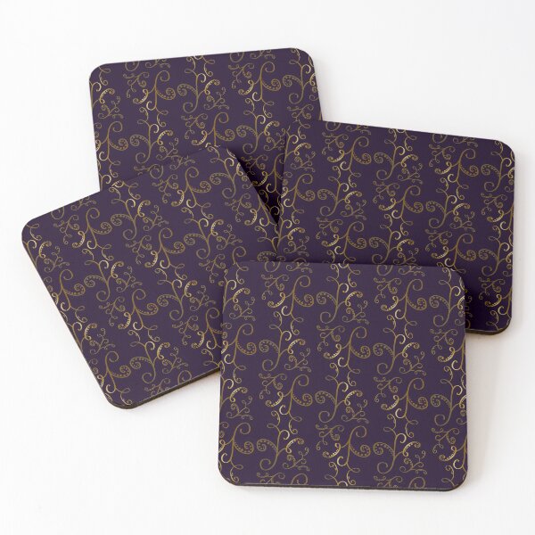 Item preview, Pattern gold and royal purple designed and sold by LokittyLevi.
