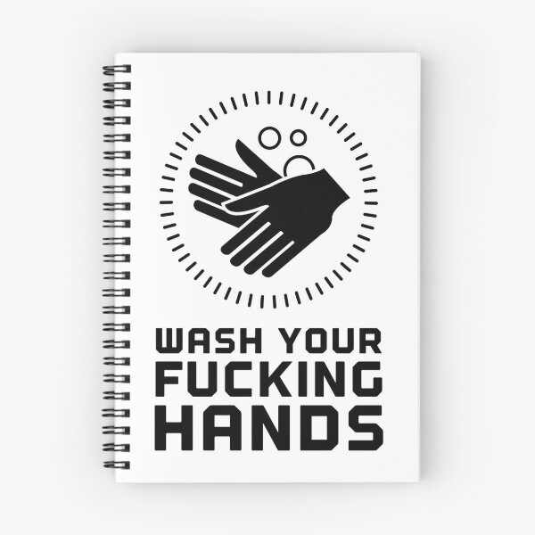 Item preview, Wash your fucking hands designed and sold by bubbliciousart.