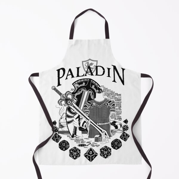 Item preview, RPG Class Series: Paladin - Black Text designed and sold by Milmino.