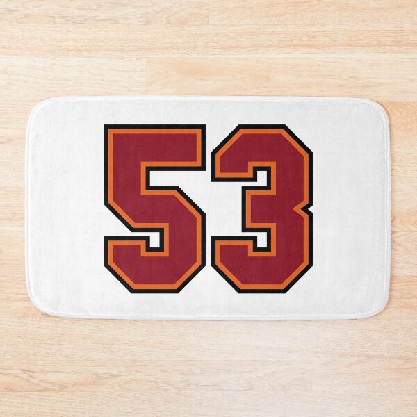 Item preview, Number 53 Sports Tampa Fifty-Three Jersey designed and sold by HelloFromAja.