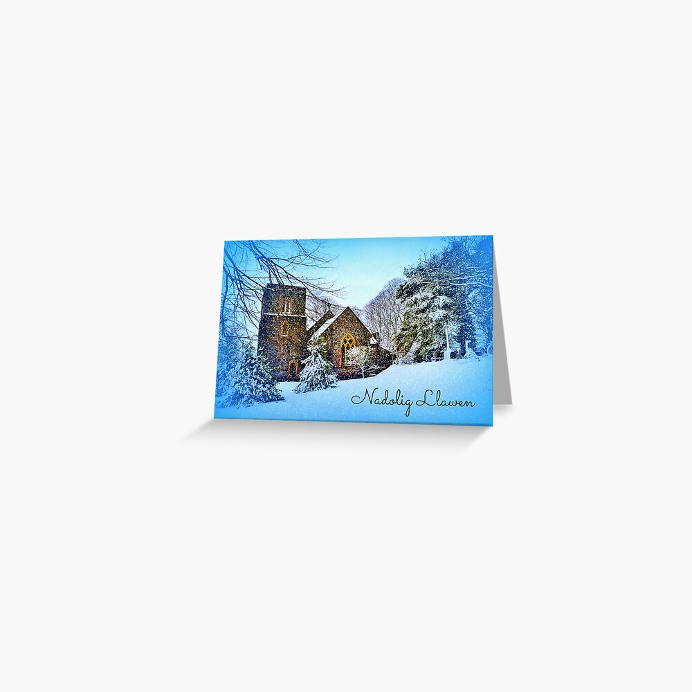 St Anne's Church, Talygarn - Cerdyn Nadolig Greeting Card