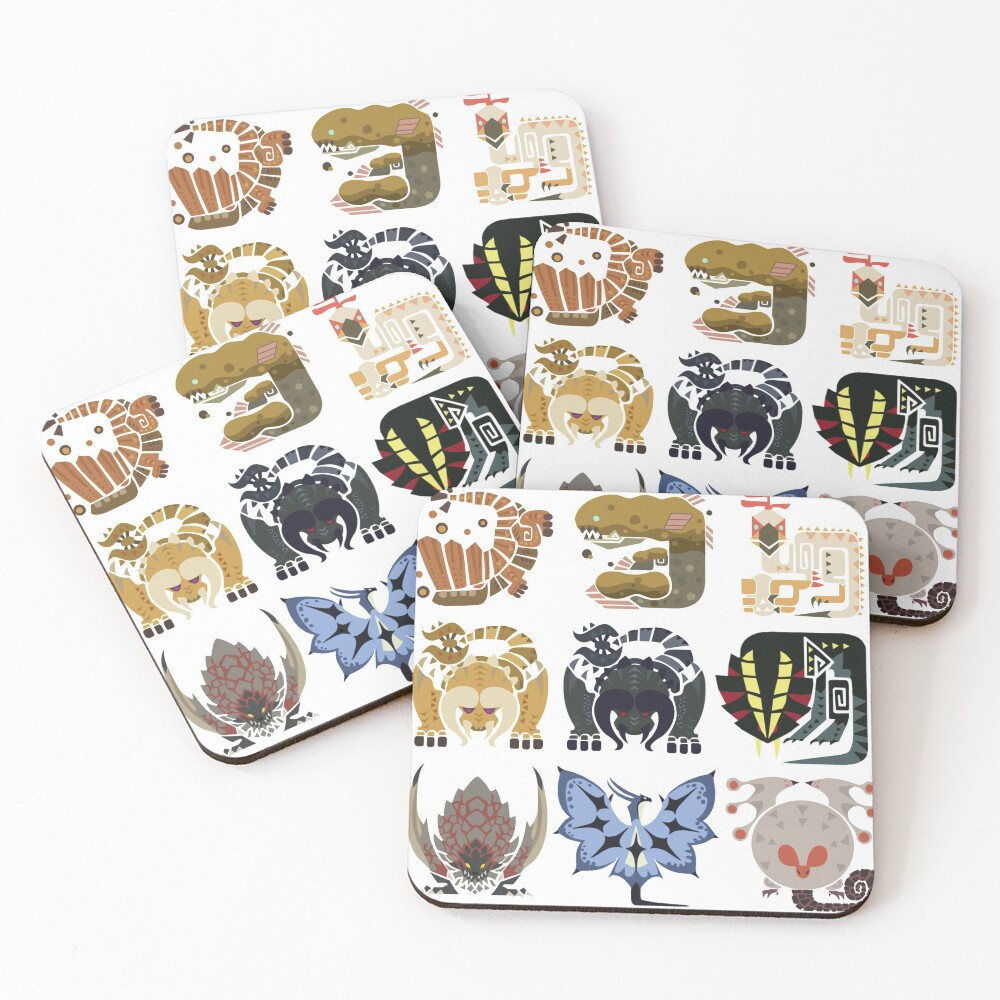 Item preview, Coasters (Set of 4) designed and sold by SourDrop.