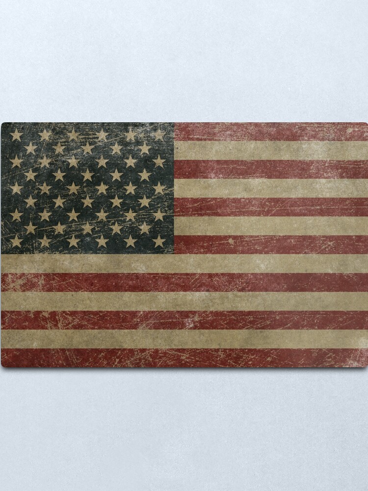 Alternate view of Vintage United Stages Flag Metal Print
