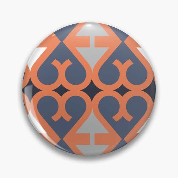 Item preview, Orange and Blue Summer Pattern designed and sold by cofera.