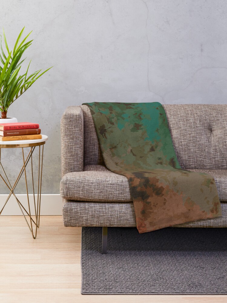 Burnt Orange, Rust Red and Forest Green Acer Autumn Leaves