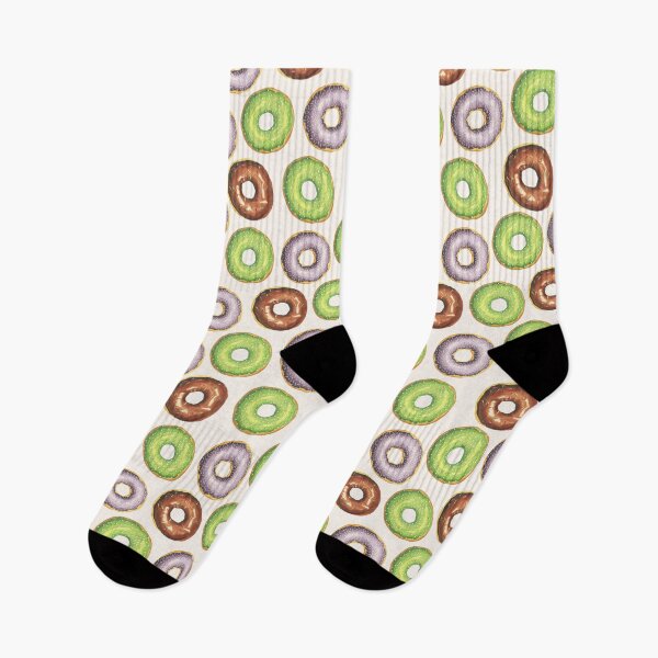 Item preview, Delicious Glazed Donuts Pattern designed and sold by CLPDesignLab.