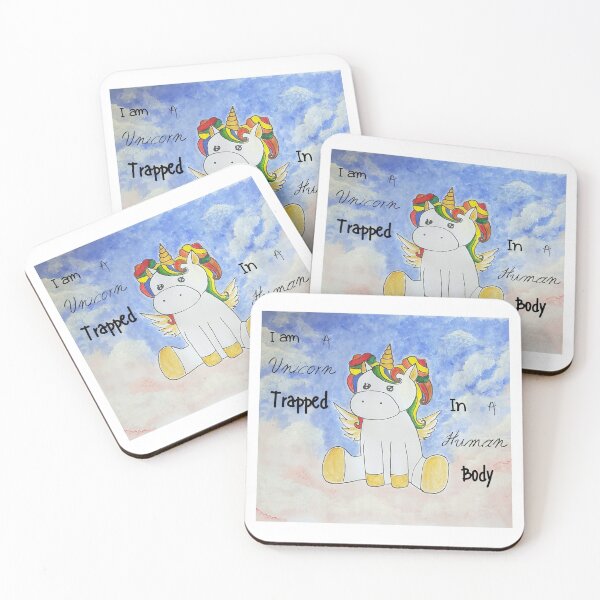 Item preview, I am a unicorn trapped in a human body designed and sold by UniqueAndPretty.