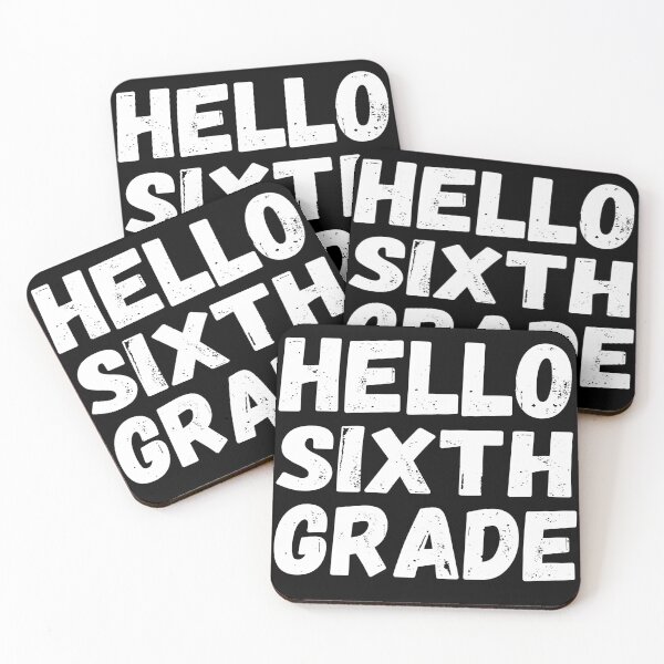 Item preview, Hello Sixth Grade - Hello 6th Grade - Back To School Gift  designed and sold by meedTee.