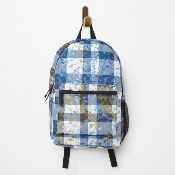 Item preview, Distressed Blue and White Plaid designed and sold by MarkUK97.