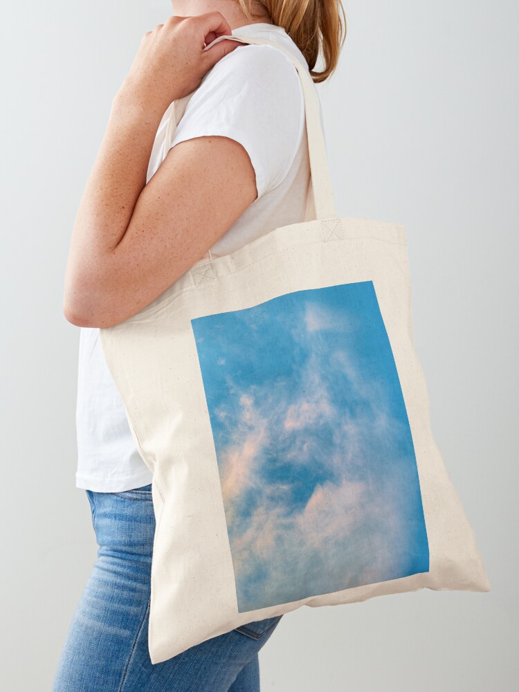 Clouds in the blue sky asthetic
