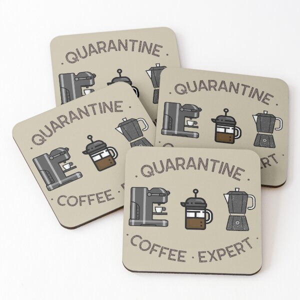 Item preview, Quarantine Coffee Expert designed and sold by introvertshirt.