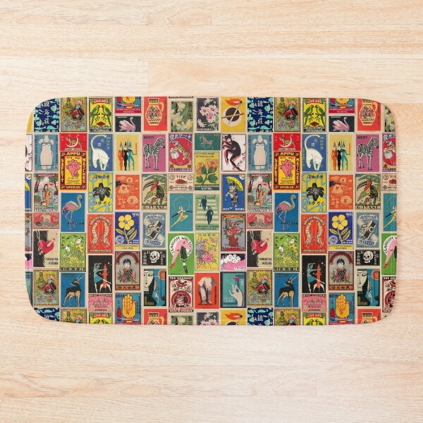 Item preview, Zadro (Vintage Matchbox Wallpaper) designed and sold by the-dinsdale.