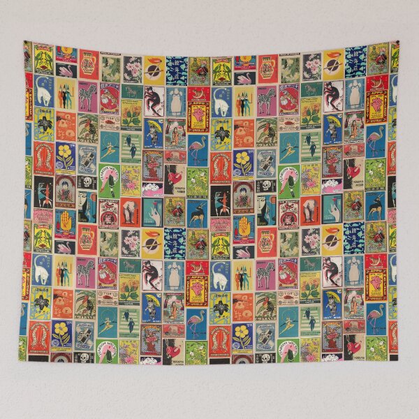 Item preview, Zadro (Vintage Matchbox Wallpaper) designed and sold by the-dinsdale.