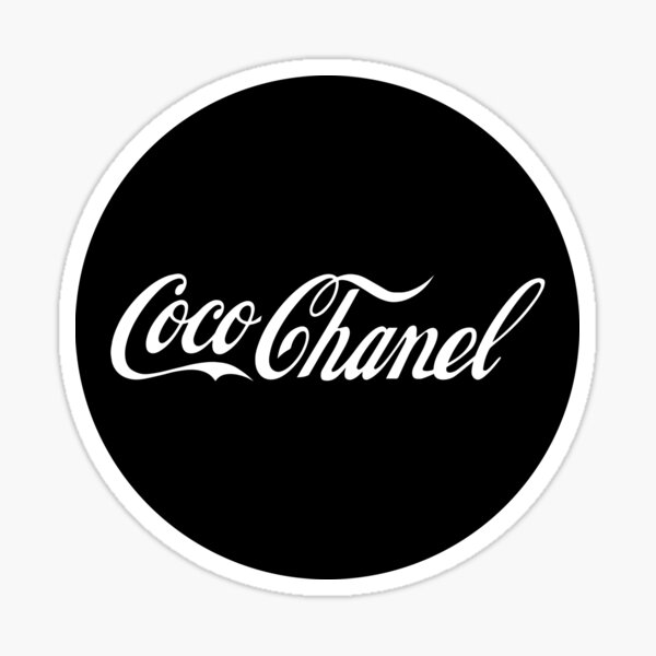 Sticker Chanel Logo Redbubble