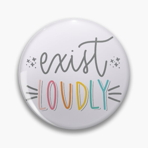 Item preview, Exist Loudly designed and sold by MadeByMeera.