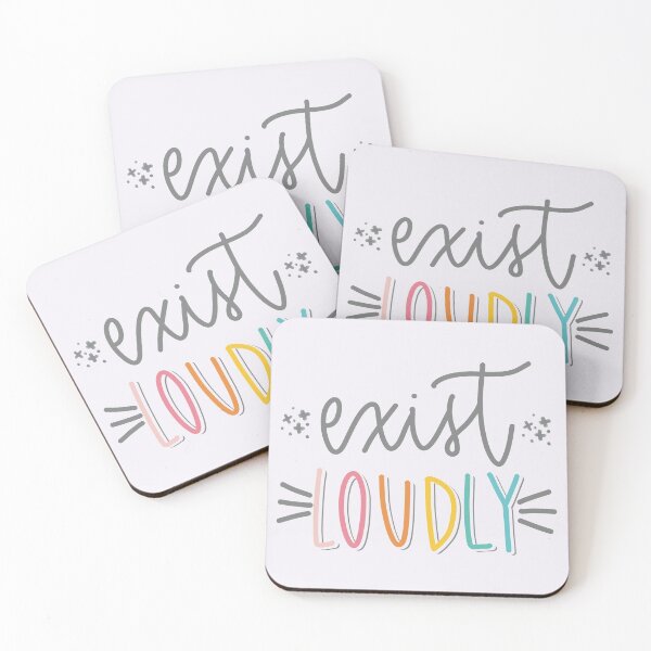 Item preview, Exist Loudly designed and sold by MadeByMeera.