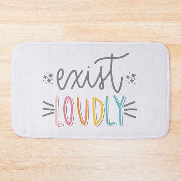 Item preview, Exist Loudly designed and sold by MadeByMeera.