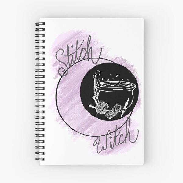 Item preview, Stitch Witch Purple designed and sold by inchwormcrafts.
