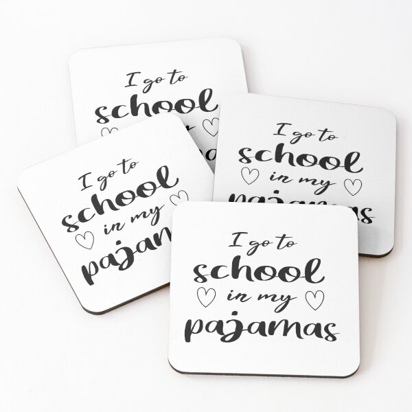 Item preview, I Go To School In My Pajamas  designed and sold by JustGift.