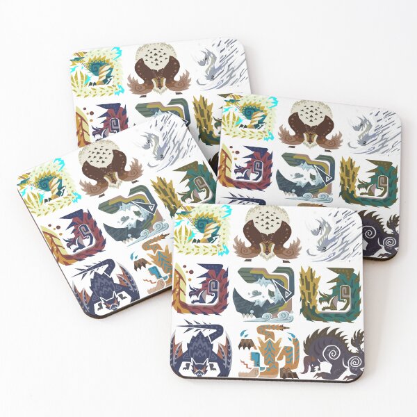 Aperçu de l'œuvre MHW Set Five créée et vendue par SourDrop.