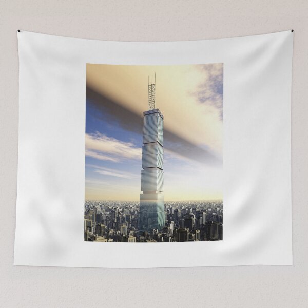 Item preview, Huge skyscraper in a mega city designed and sold by MIRO3D.