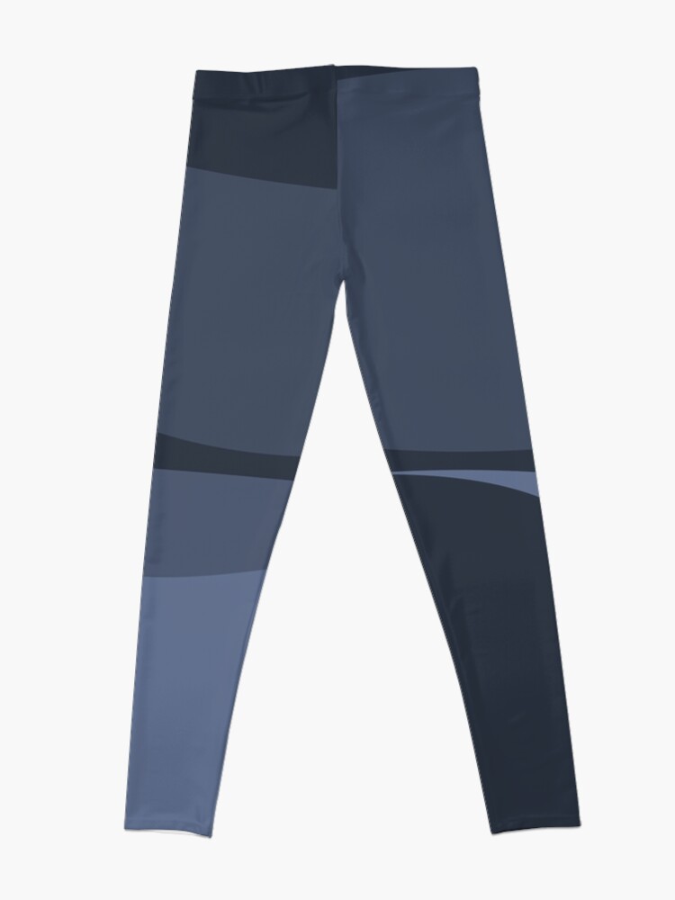 Alternate view of Minimalist White Sands Desert National Park New Mexico at Night Leggings