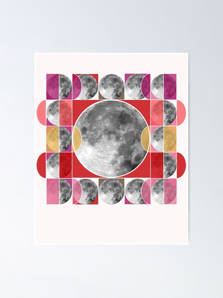 Póster «Ciclo de la luna roja» de VultureCandy Redbubble